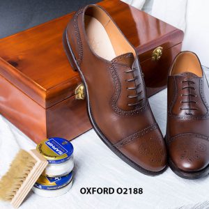 Giày da nam cao cấp Oxford O2188 002
