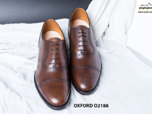 Giày da nam cao cấp Oxford O2188 001