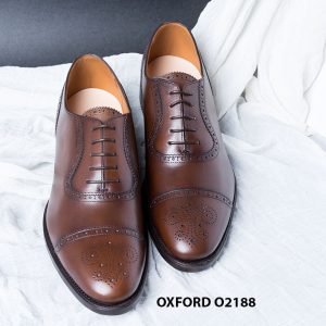 Giày da nam cao cấp Oxford O2188 001