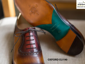 Giày da nam thủ công Việt nam Oxford O2190 006