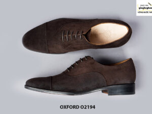 Giày nam da lộn đẹp Oxford O2194 004