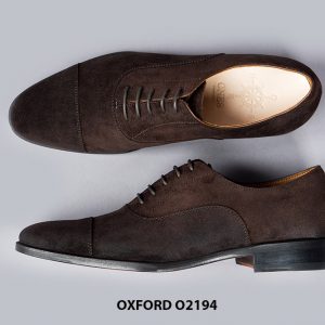 Giày nam da lộn đẹp Oxford O2194 004