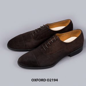 Giày nam da lộn đẹp Oxford O2194 003
