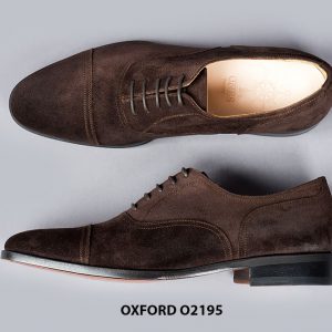 Giày tây nam da lộn công sở Oxford O2195 004