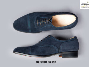 Giày tây nam da lộn công sở Oxford O2195 002