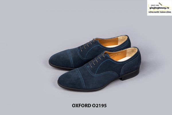 Giày tây nam da lộn công sở Oxford O2195 001