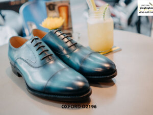 Giày tây nam đánh màu Patina Oxford O2196 003