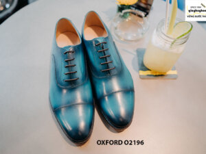 Giày tây nam đánh màu Patina Oxford O2196 001