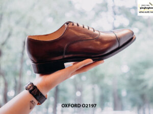 Giày tây nam thủ công đế khâu Oxford O2197 005