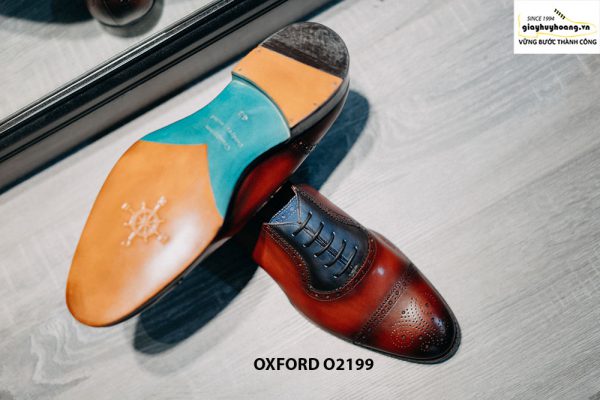 Giày tây nam thủ công cao cấp Oxford O2199 006