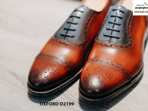 Giày tây nam thủ công cao cấp Oxford O2199 005