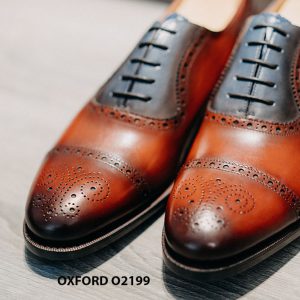 Giày tây nam thủ công cao cấp Oxford O2199 005