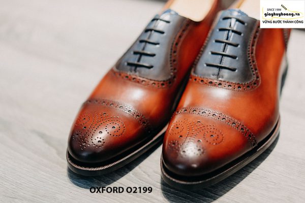 Giày tây nam thủ công cao cấp Oxford O2199 005