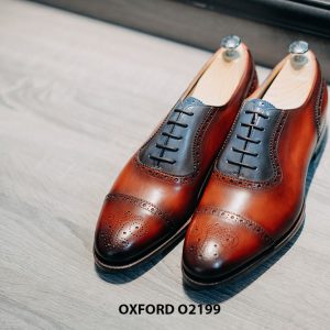 Giày tây nam thủ công cao cấp Oxford O2199 004