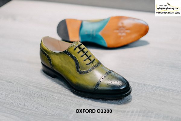 Giày tây nam hàng hiệu cao cấp Oxford O2200 004