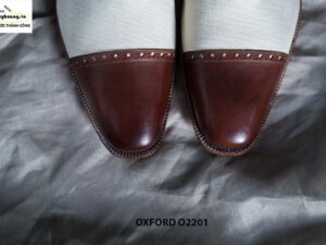 Giày tây nam phối màu trắng Oxford O2201 003