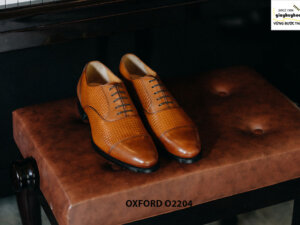 Giày tây nam đóng theo yêu cầu Oxford O2204 001
