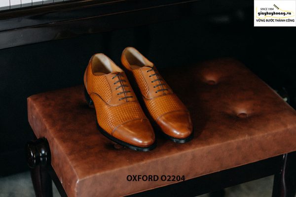 Giày tây nam đóng theo yêu cầu Oxford O2204 001