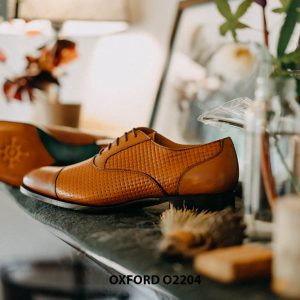 Giày tây nam đóng theo yêu cầu Oxford O2204 006