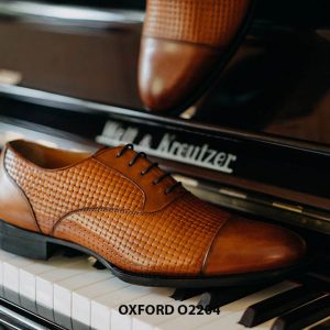 Giày tây nam đóng theo yêu cầu Oxford O2204 002