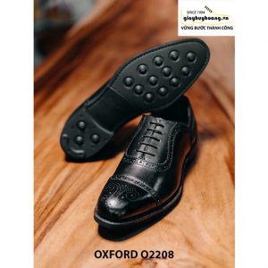 Giày tây nam da bò thật cao cấp Oxford O2208 002