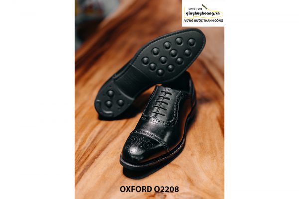 Giày tây nam da bò thật cao cấp Oxford O2208 002