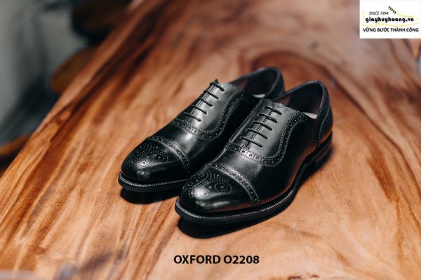 Giày tây nam da bò thật cao cấp Oxford O2208 001