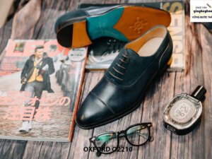 Giày da bò nam thủ công Oxford O2210 004