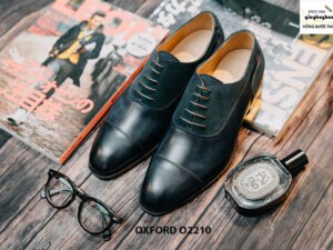 Giày da bò nam thủ công Oxford O2210 001
