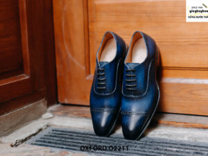 Giày da bò nam đẹp tại tphcm Oxford O2211 001