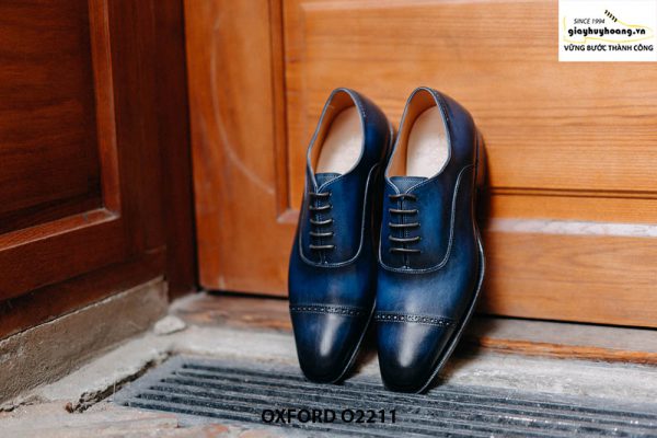 Giày da bò nam đẹp tại tphcm Oxford O2211 001
