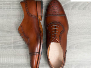 Giày tây nam da bê nhập khẩu Oxford O2214 003