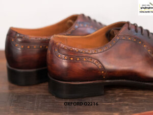 Giày tây nam đế khâu cao cấp Oxford O2216 005