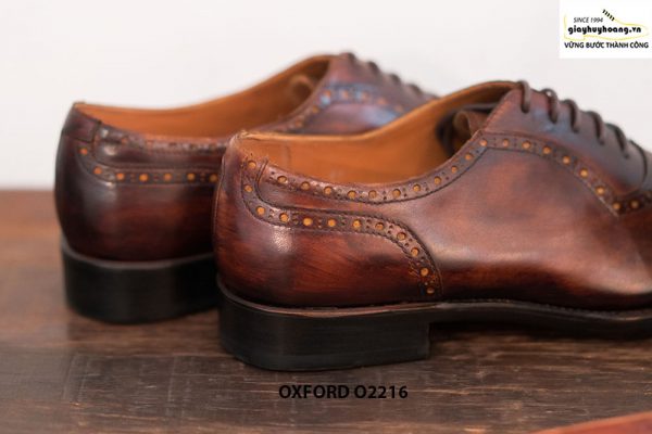 Giày tây nam đế khâu cao cấp Oxford O2216 005