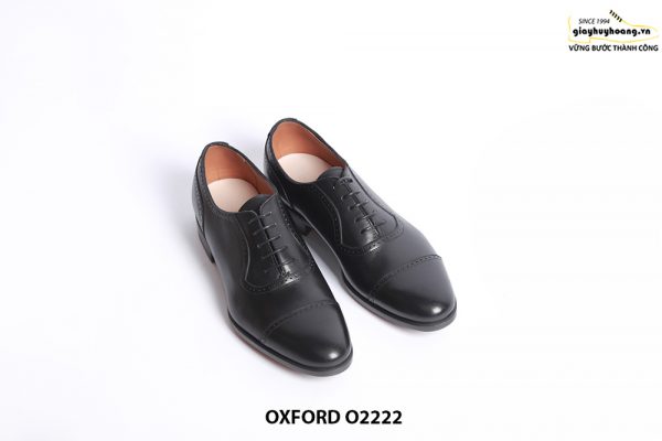 Giày da nam cao cấp handmade Oxford O2222 001