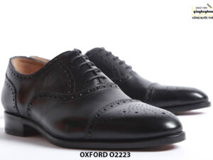 Giày da nam captoe boruges Oxford O2223 003