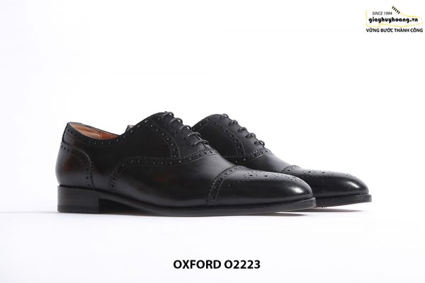 Giày da nam captoe boruges Oxford O2223 002