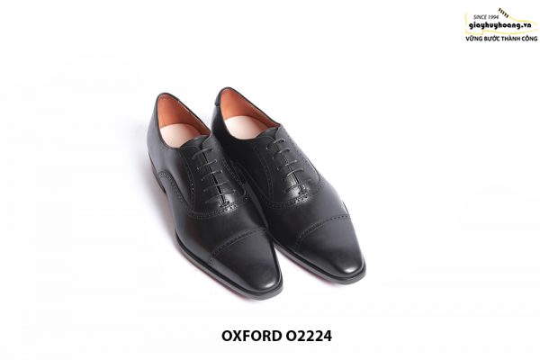 Giày da nam mũi dài Oxford O2224 001