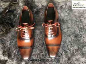 Giày da nam buộc dây cao cấp Oxford O2227 001