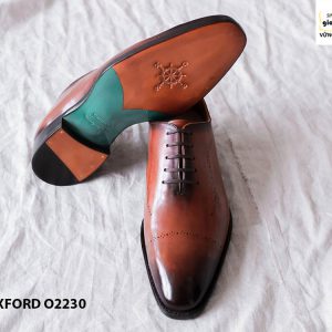 Giày da nam thủ công cao cấp Oxford O2230 002