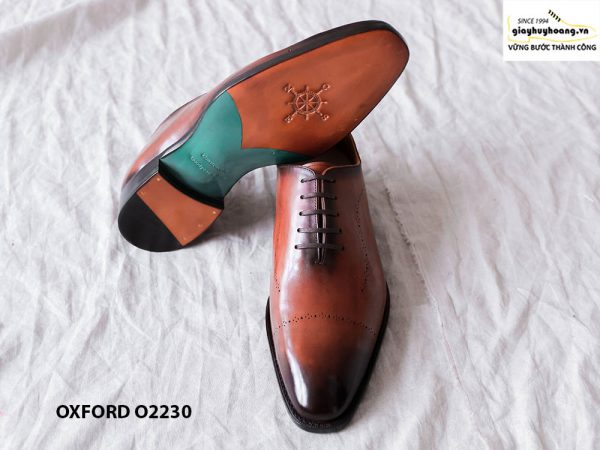 Giày da nam thủ công cao cấp Oxford O2230 002