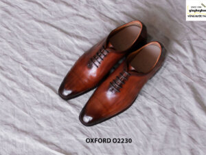 Giày da nam thủ công cao cấp Oxford O2230 001