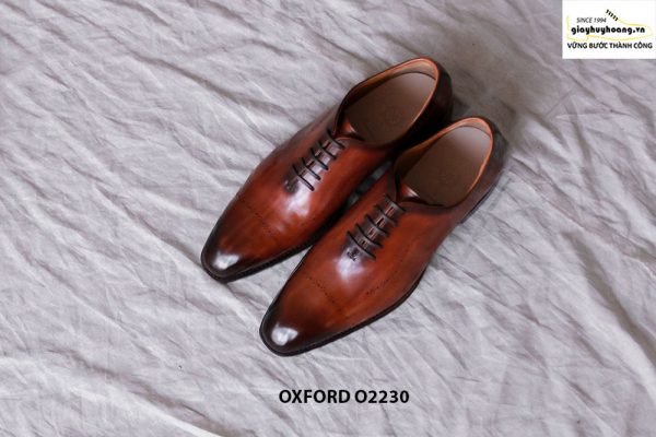 Giày da nam thủ công cao cấp Oxford O2230 001