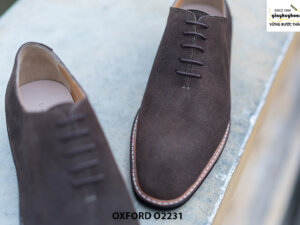 Giày da nam Wholecut da lộn Oxford O2231 004