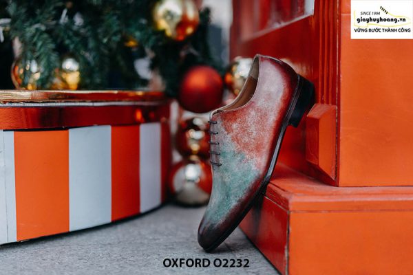 Giày da nam Wholecut đầy màu sắc Oxford O2232 005