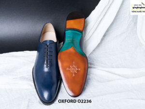 Giày da nam Wholecut đục lỗ Oxford O2236 005