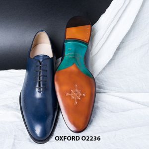 Giày da nam Wholecut đục lỗ Oxford O2236 005
