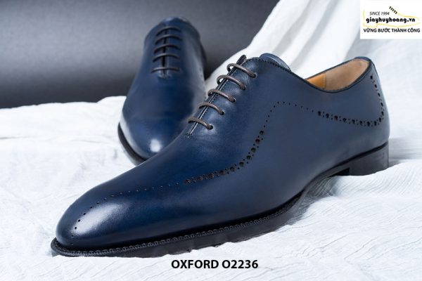 Giày da nam Wholecut đục lỗ Oxford O2236 004