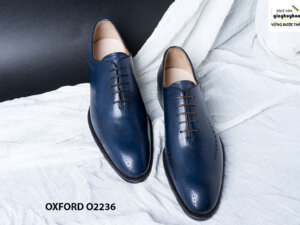 Giày da nam Wholecut đục lỗ Oxford O2236 003