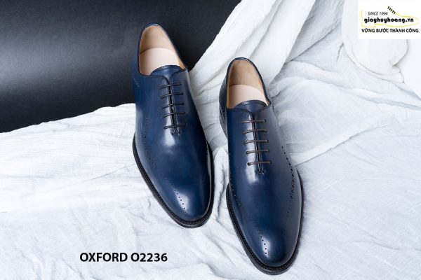 Giày da nam Wholecut đục lỗ Oxford O2236 003